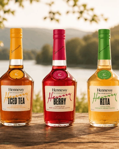 hennessy rita, iced tea and berry hennessy rita, iced tea and berry